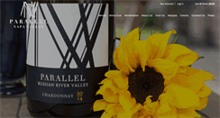 Desktop Screenshot of parallelwines.com